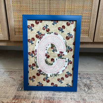 Initial Wall Art - C