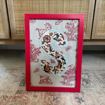 Initial Wall Art - S