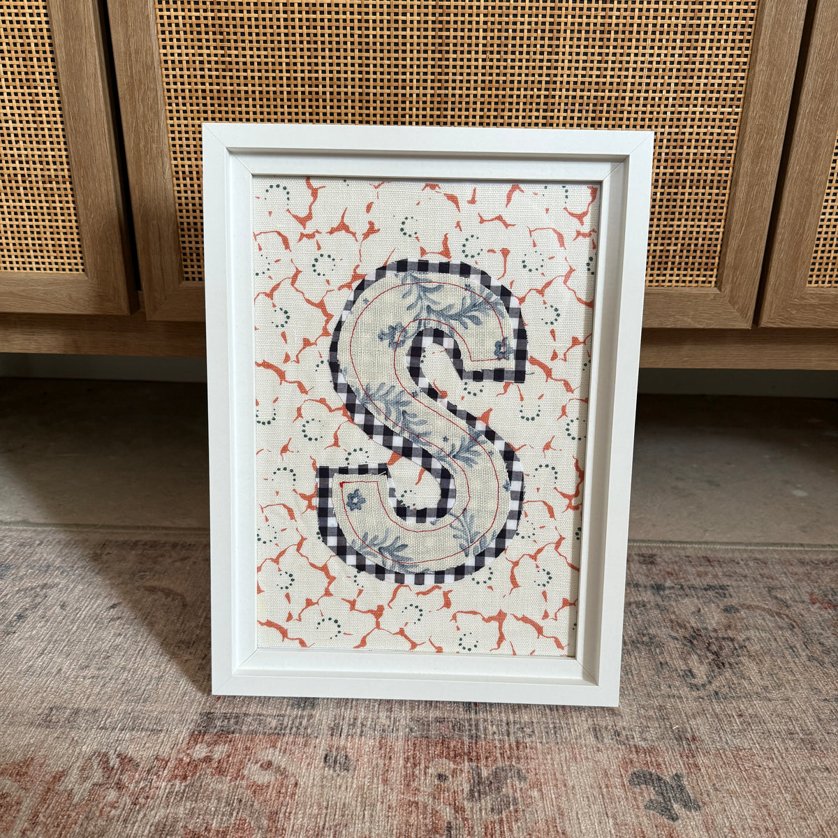 Initial Wall Art - S