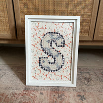 Initial Wall Art - S