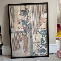Textile Collage Wall Art - A1