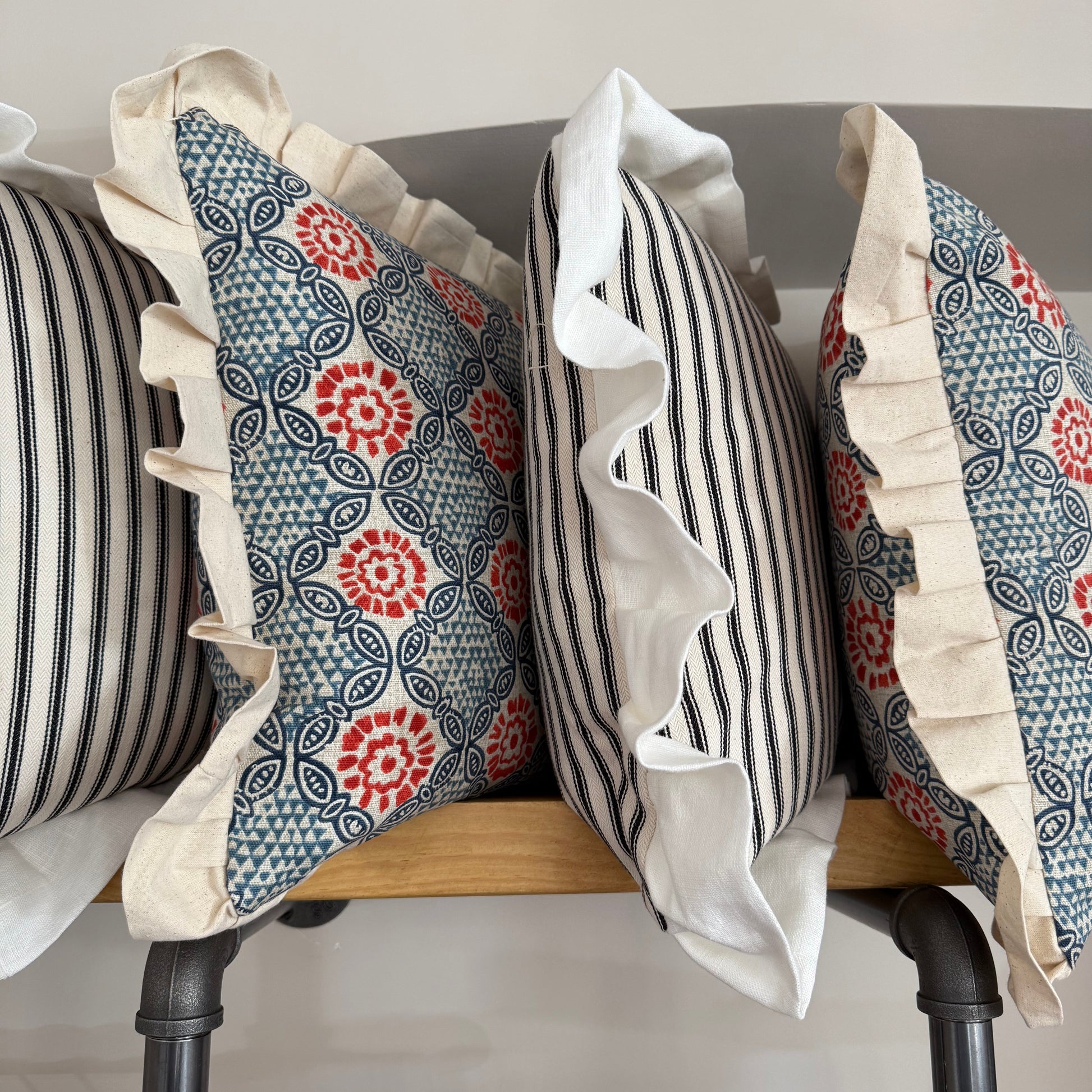 Medium Striped Cushion