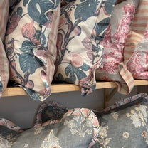 Medium Fig and Stripe Cushion