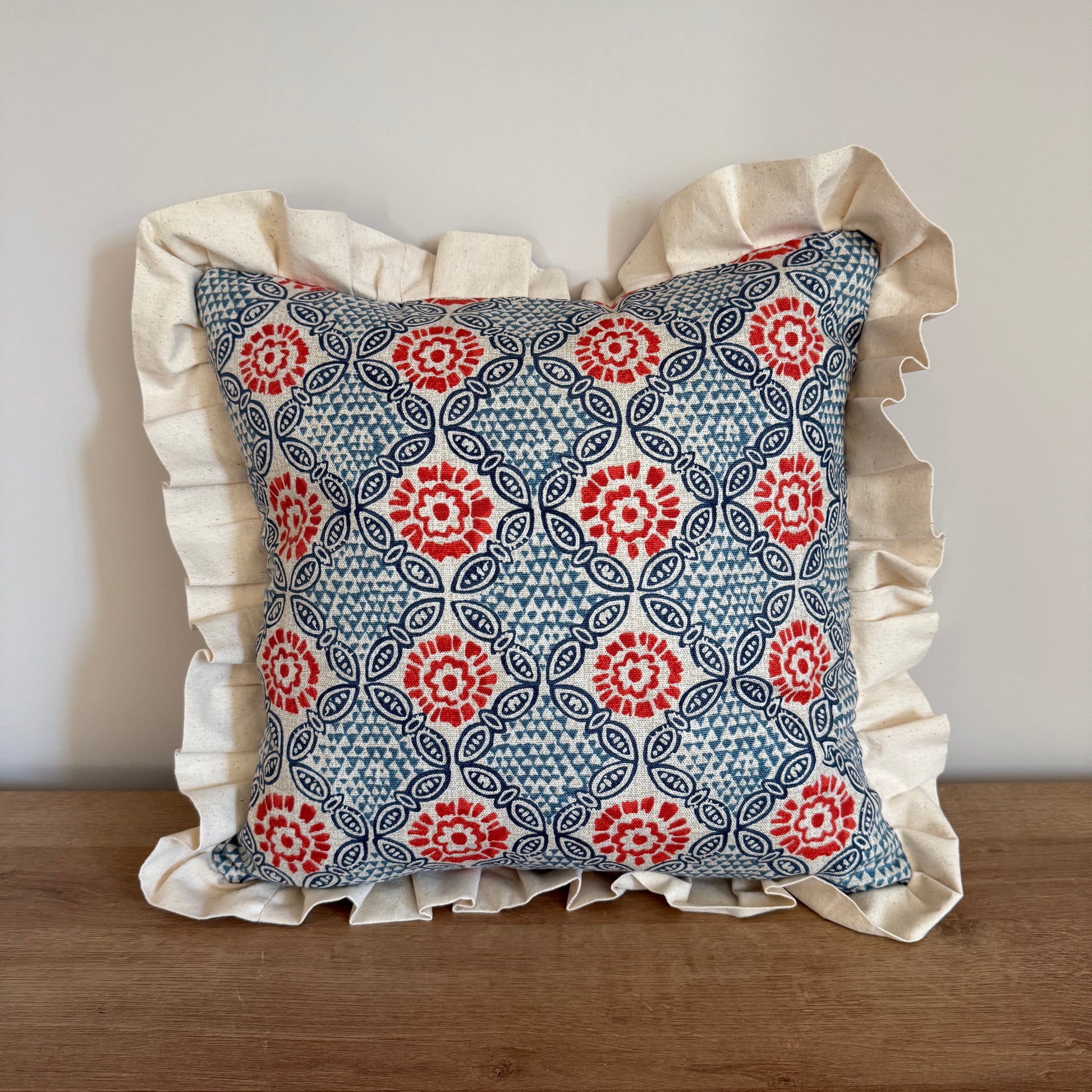 Medium Block Print Cushion
