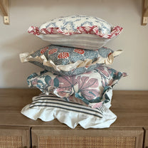 Medium Fig and Stripe Cushion