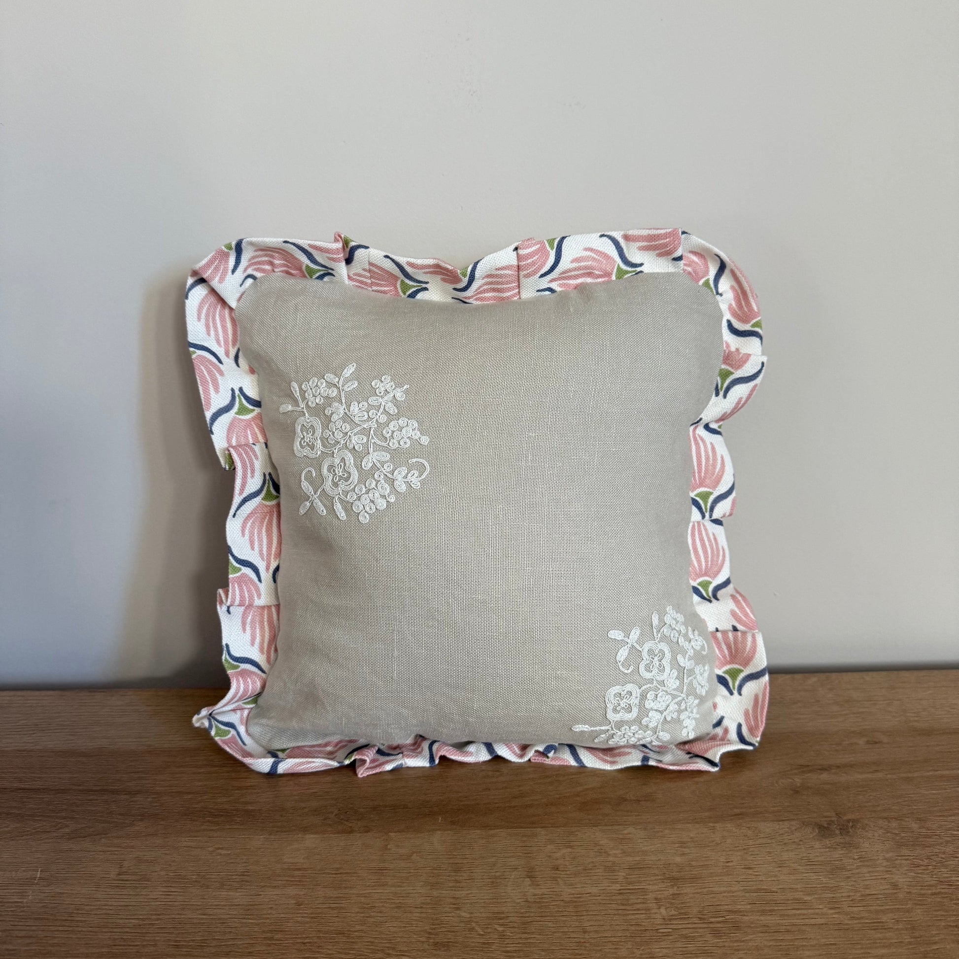 Mini Embroidered Cushion