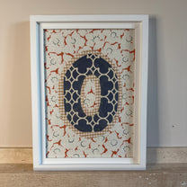 Initial Wall Art - O
