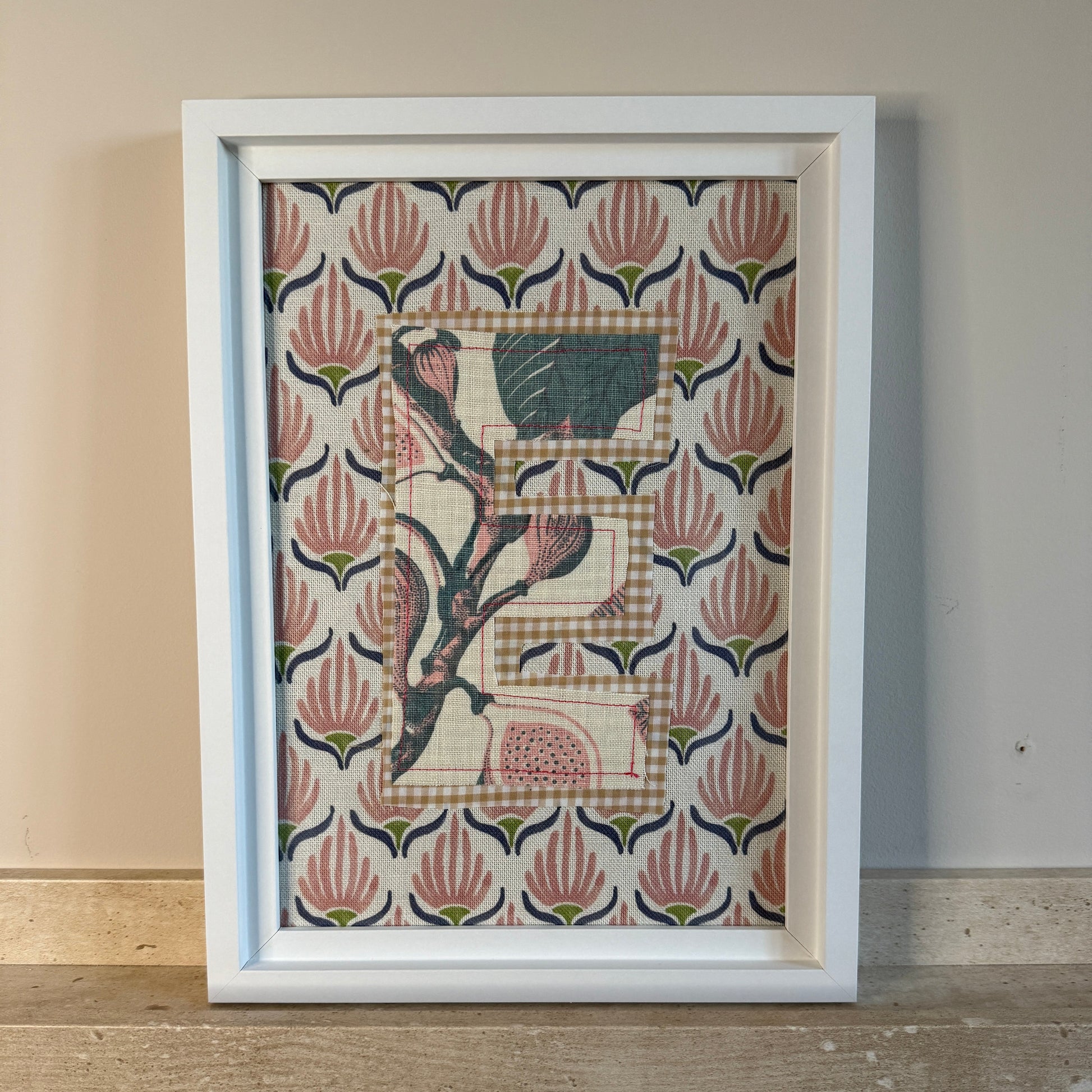 Initial Wall Art - E