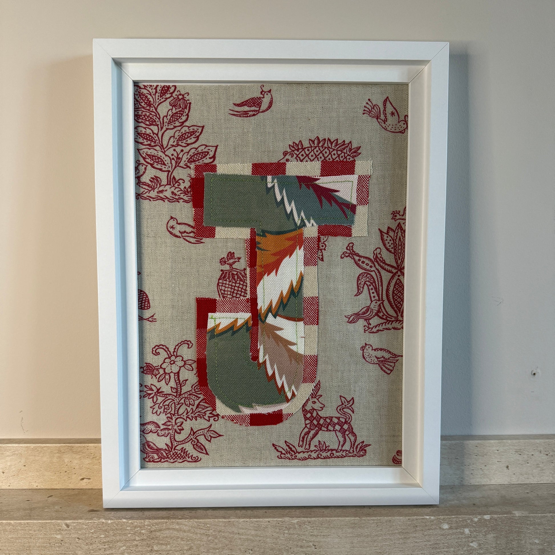 Initial Wall Art - J