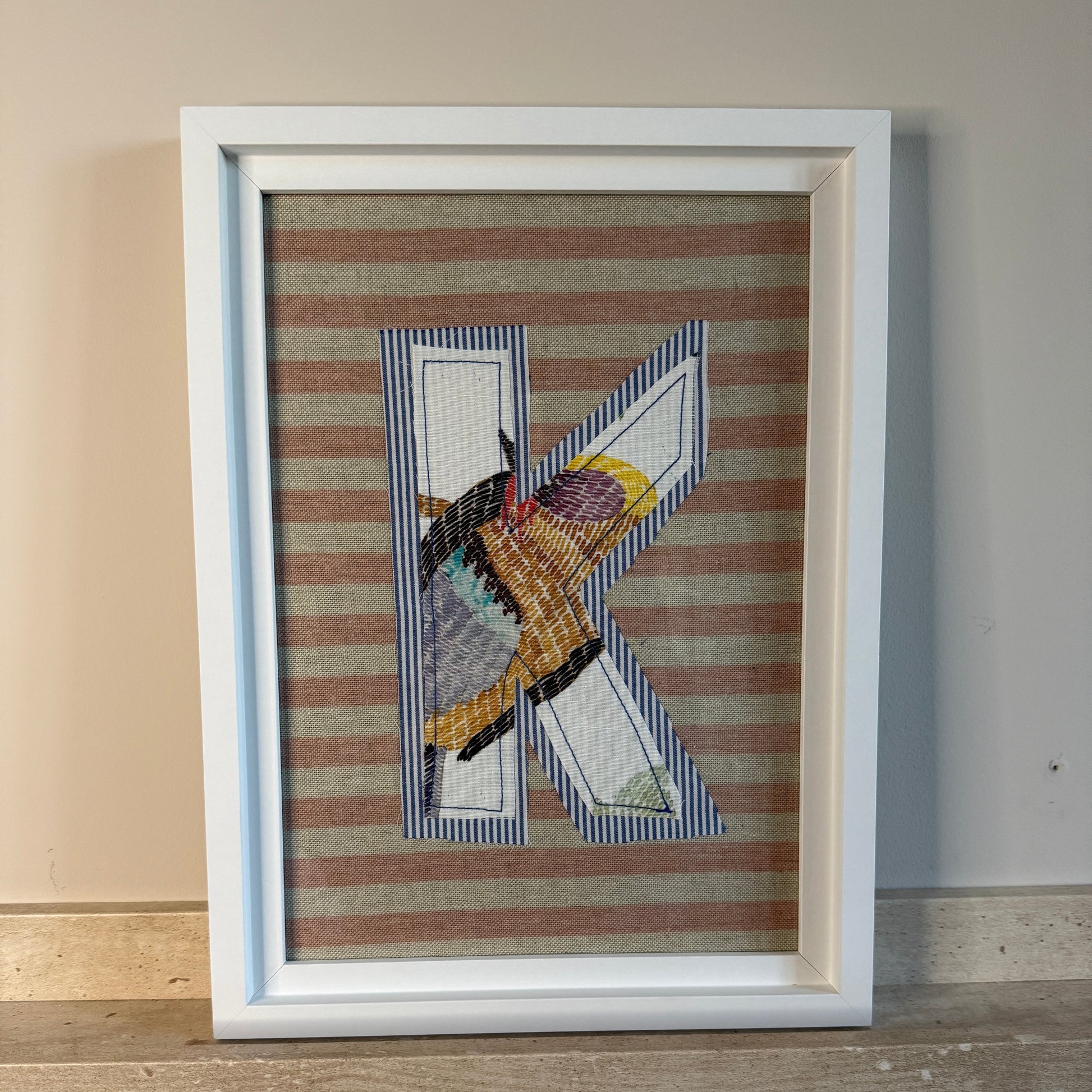 Initial Wall Art - K