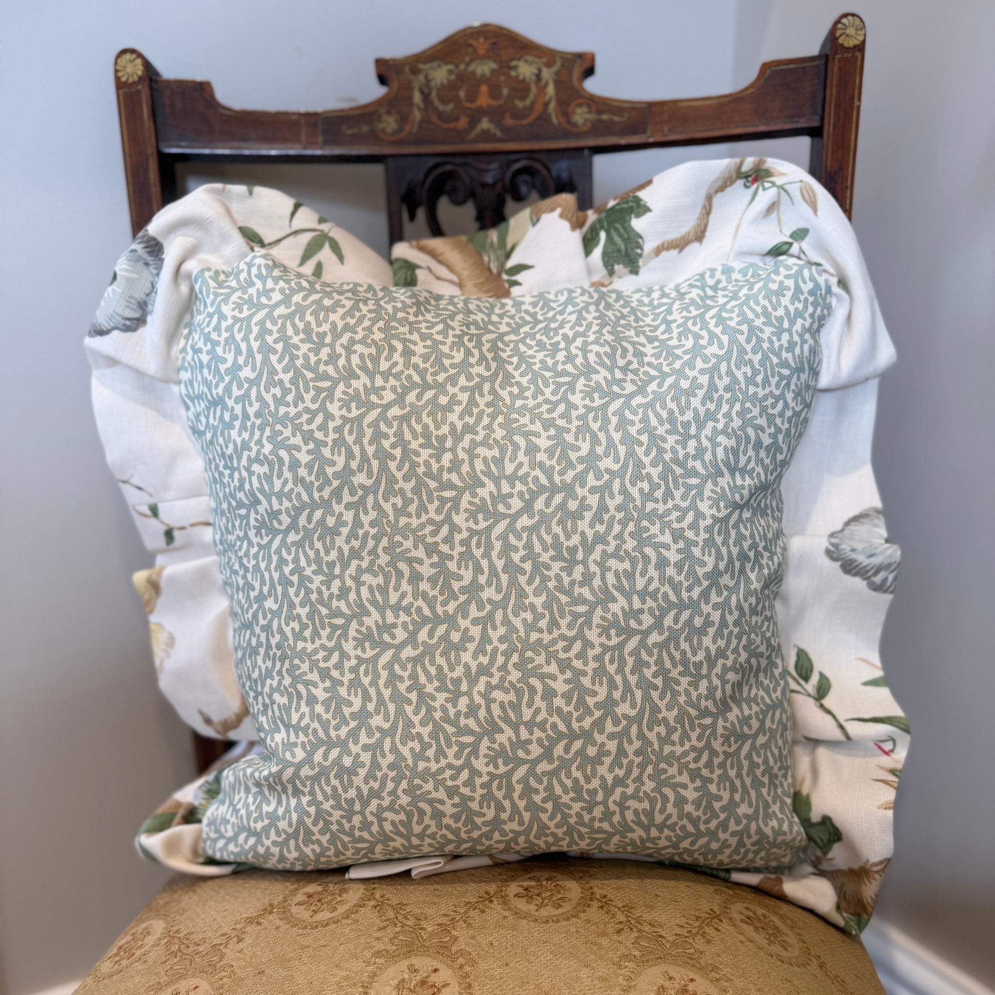 Medium Soft Floral Cushion