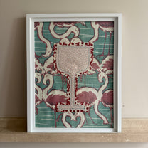 Textile ‘Wine’ Wall Art - A3